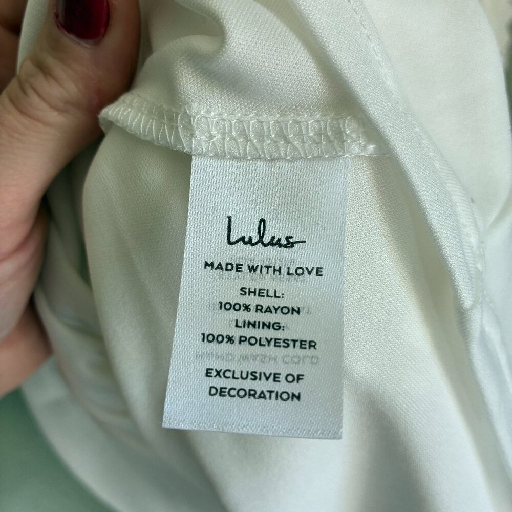 Lulus Casual Wedding White Dress